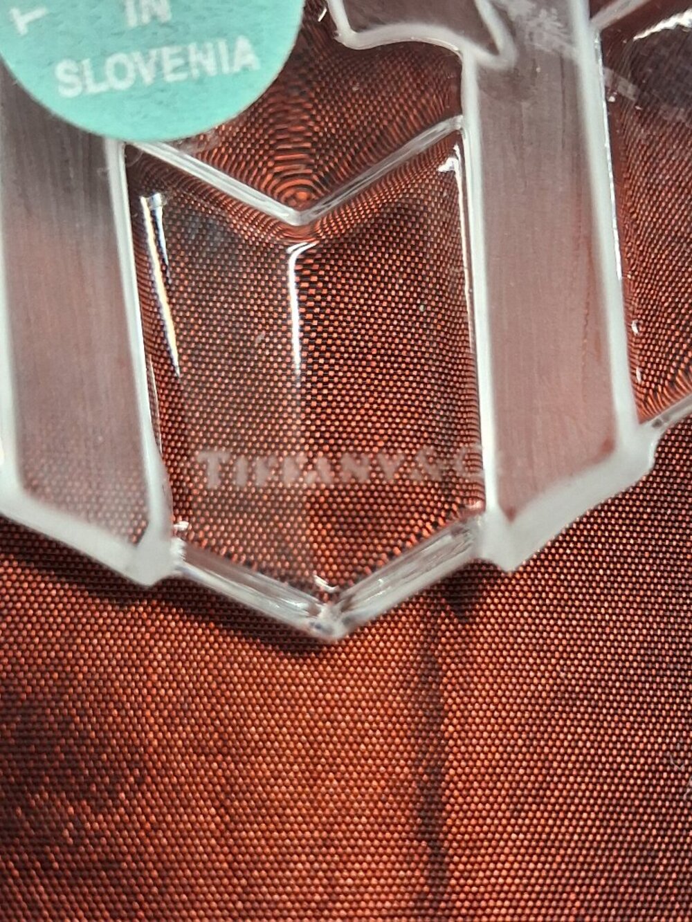 Tiffany and Co. Crystal Ornament - Picture 3 of 3